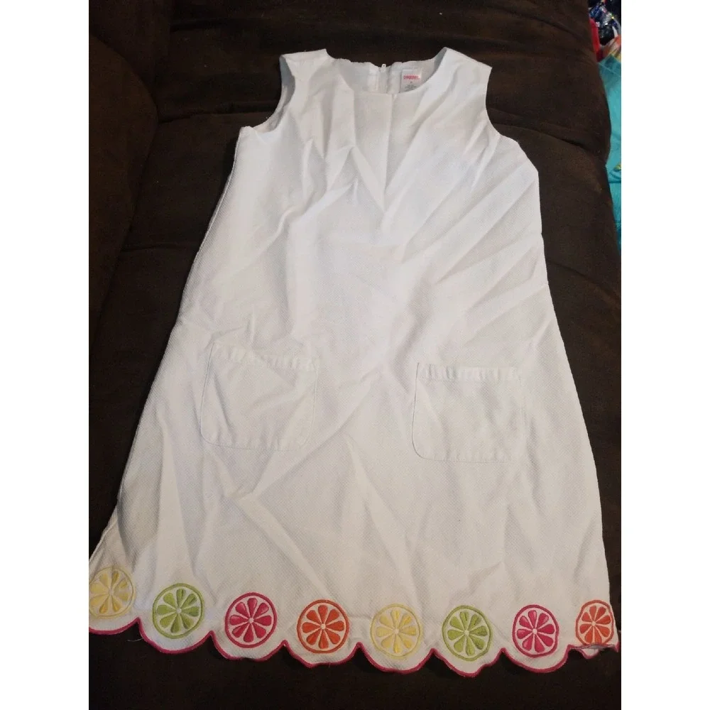 Gymboree citrus‎ cooler dress 9